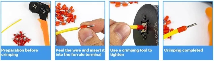 Insulated Cord End Terminals TM-CE-in-4.0/20 Made in China