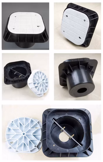 Яма для осмотра заземления молниезащиты