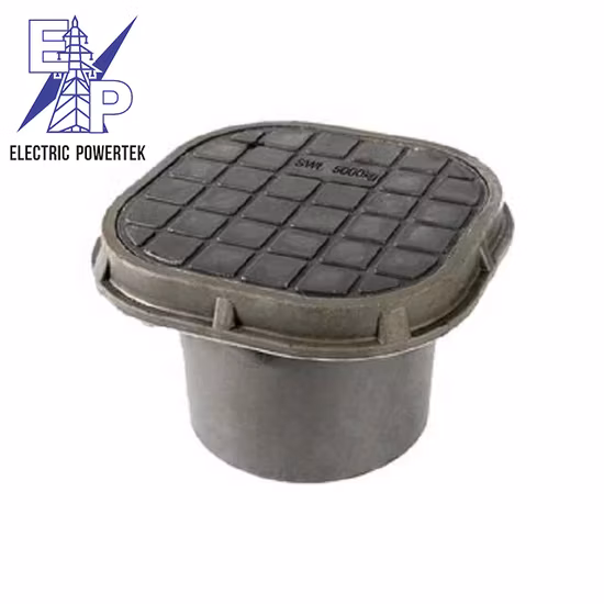 Легкая установка смотровой ямы из ПВХ для системы заземления